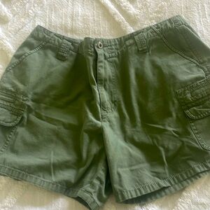 Sundance Green Cargo Shorts